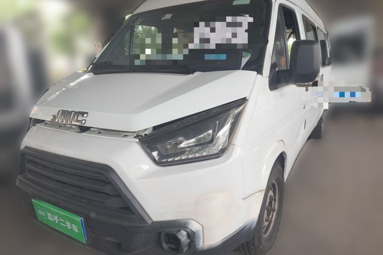 Used JMC Transit 2017 2.8T Commercial Version Long Wheelbase Mid-Roof 6/7/8-Seater JX493 Guazi used car, China used car export, Used car for sale, Used JMC cars, Cheapest cars for sale