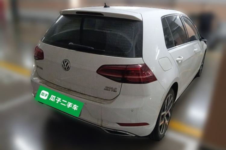 Used Volkswagen Golf 2019 280TSI DSG Luxury Version China VI Standard Rear Right 45 Deg