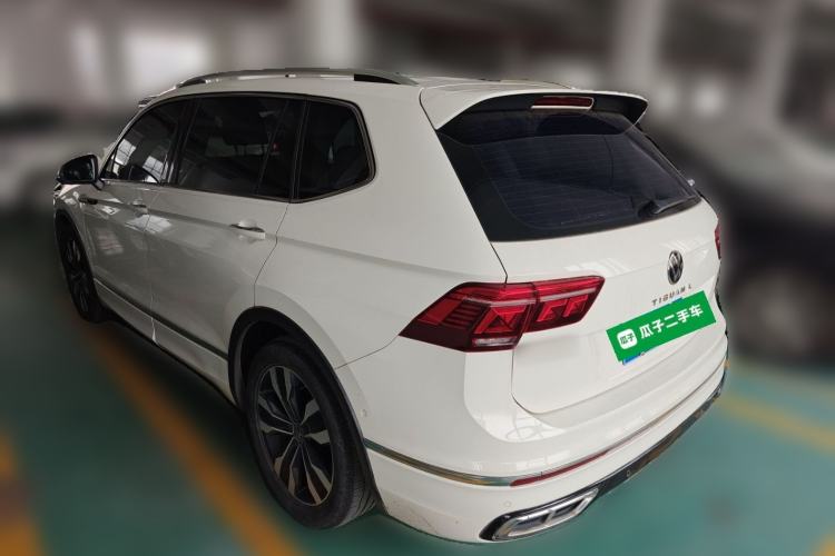 Used Volkswagen Tiguan L 2022 330TSI Automatic Two-Wheel Drive R-Line Enhanced Edition Rear Left 45 Deg