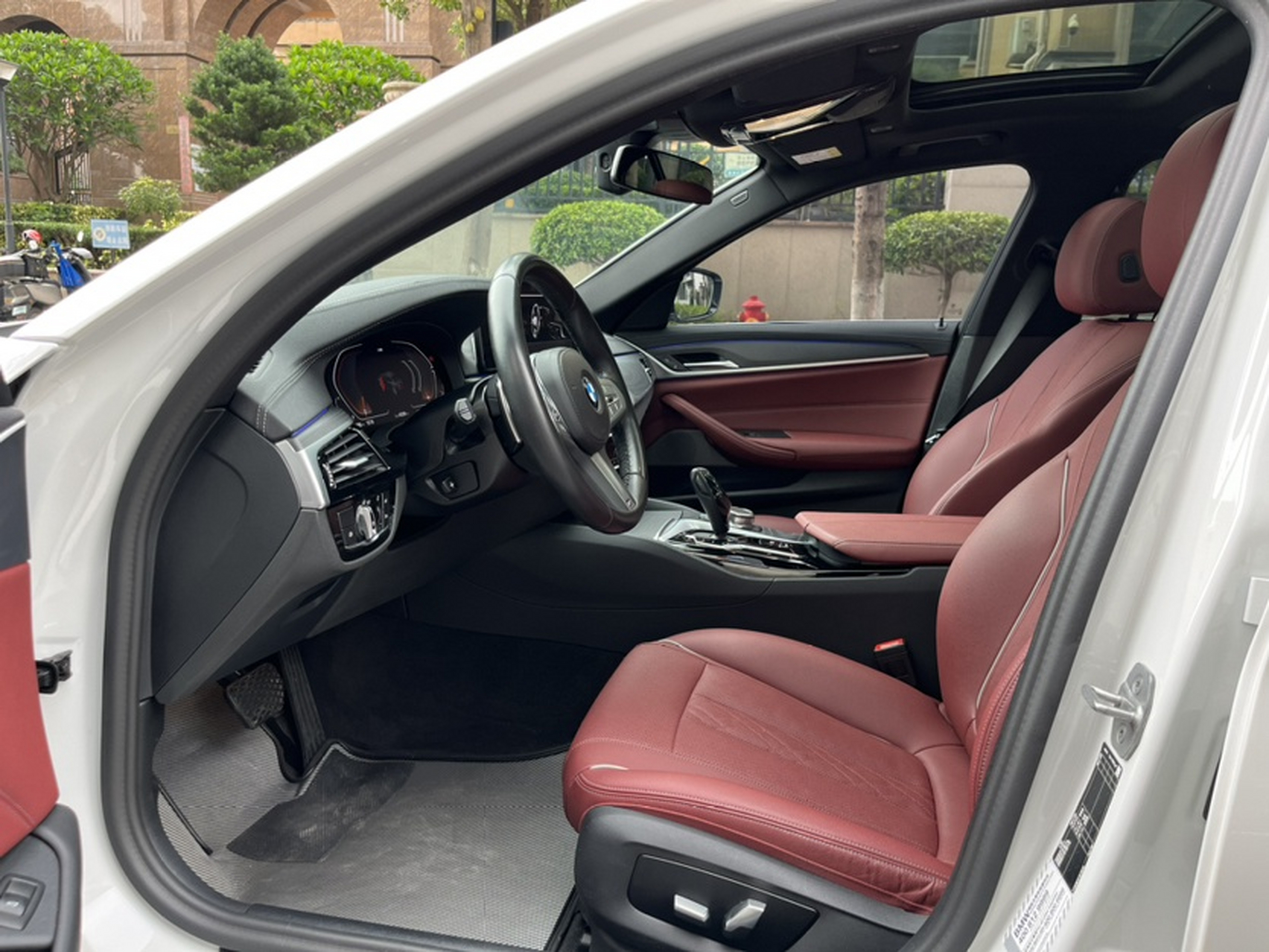 Avant de la voiture