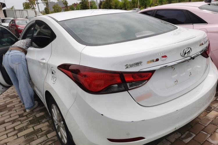Used Hyundai Elantra (5th Generation / Langdong) 2016 1.6L Automatic Smart Version Rear Left 45 Deg