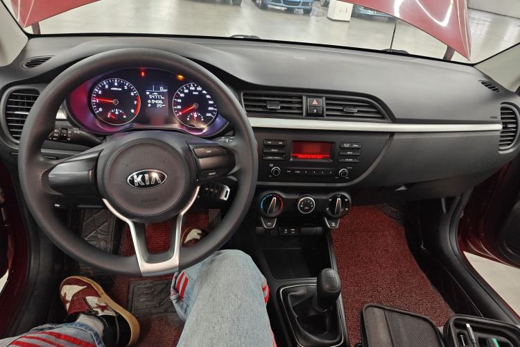 Used Kia K2 2017 Sedan 1.4L Manual Transmission GLS
