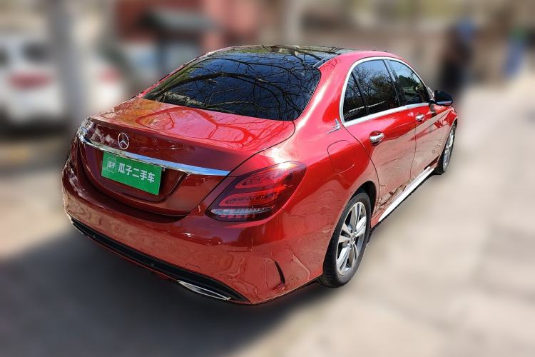 Used Mercedes-Benz C-Class 2018 C 200 L Sport Edition Rear Right 45 Deg