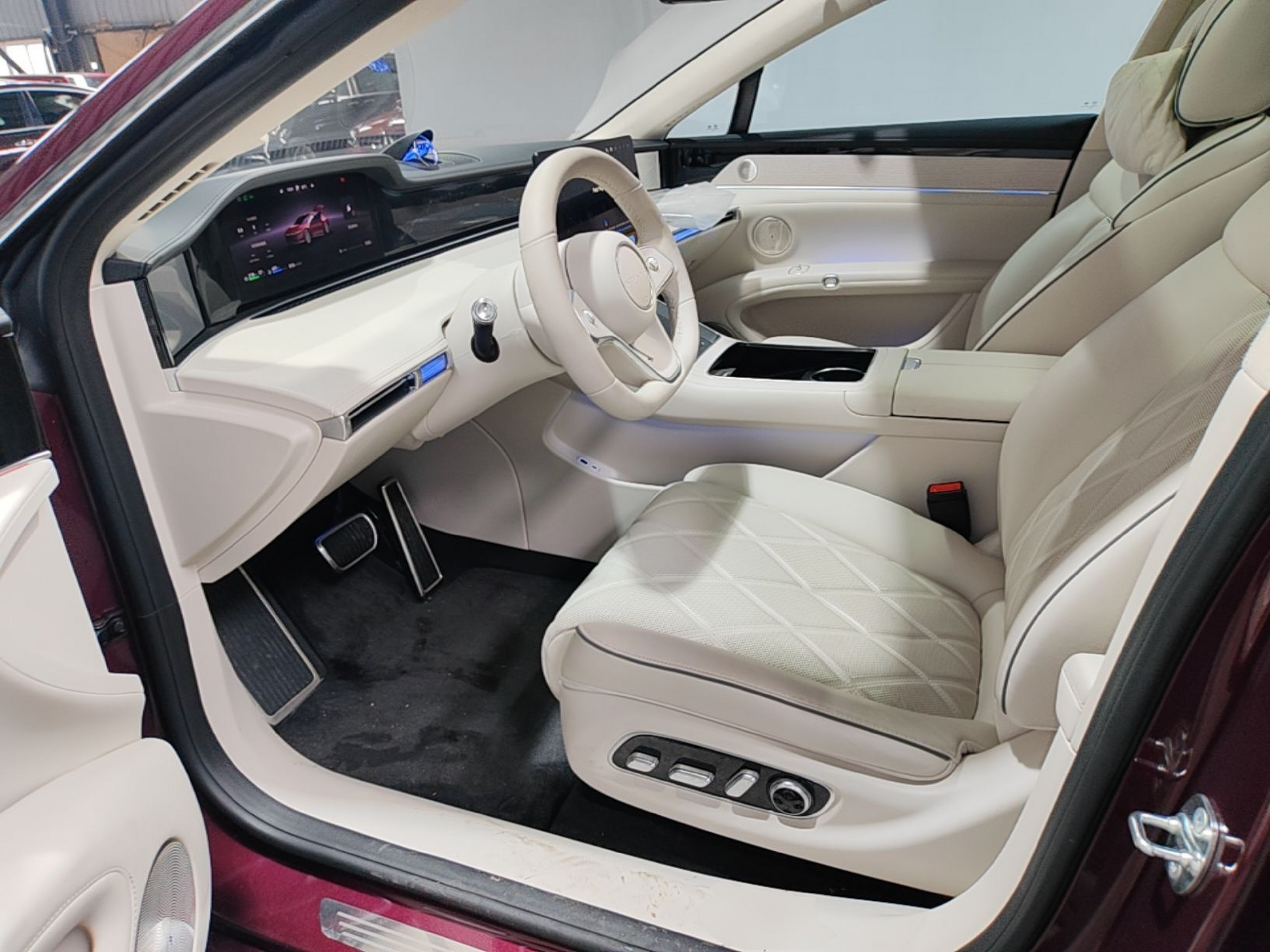 Avant de la voiture