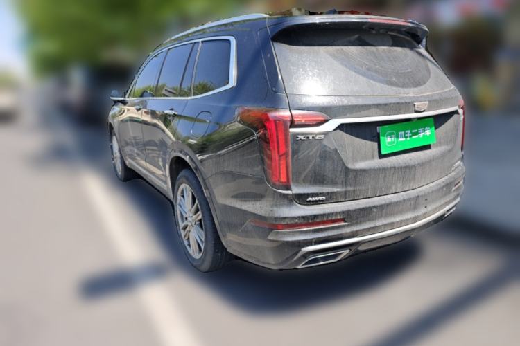 Used Cadillac XT6 2021 2.0T Six-Seater Four-Wheel-Drive Luxury Version Rear Left 45 Deg