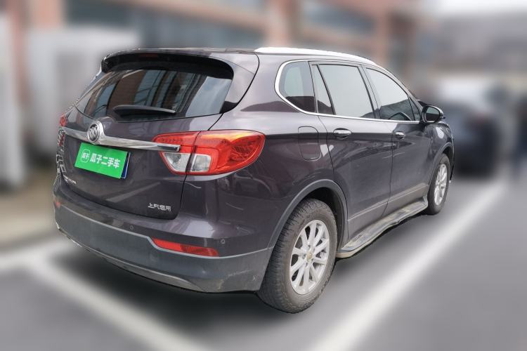 Used Buick Envision 2017 20T Two-Wheel Drive Elite Version Rear Right 45 Deg