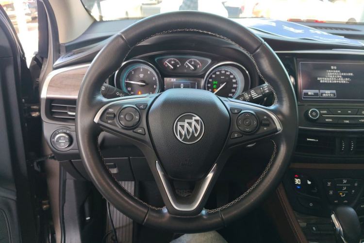 Used Buick Envision 2017 28T Four-Wheel Drive Elite Model Steering Wheel