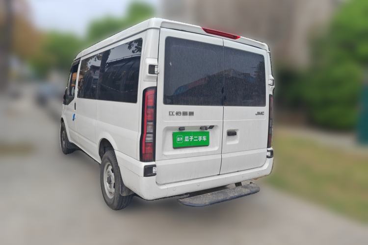 Used JMC Fushun 2025 2.0T 6MT Diesel Short-Wheelbase Low-Roof Commercial Multi-Purpose Passenger Vehicle with 5/6 Seats and Twin-Swing Tailgate Rear Left 45 Deg