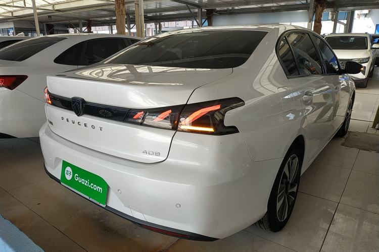 Used Peugeot 408 2022 1.6T Light-Chasing Edition Rear Right 45 Deg