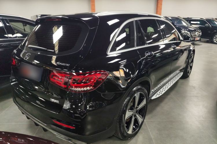 Used Mercedes-Benz GLC 2021 GLC 300 L 4MATIC Luxury Model Rear Right 45 Deg