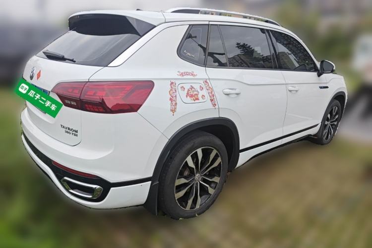 Used Volkswagen Tayron 2019 380TSI Four-Wheel Drive R-Line China VI-standard Rear Right 45 Deg