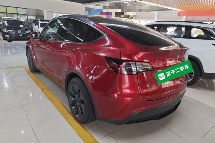 Used Tesla Model Y 2024 Rear-Wheel-Drive Version Rear Left 45 Deg