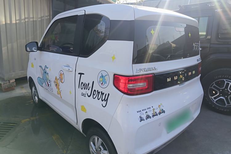 Used Wuling Hongguang MINIEV 2022 Zizai Version Lithium Iron Phosphate Rear Left 45 Deg