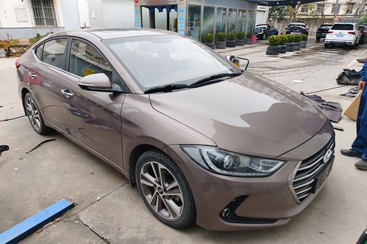Used Hyundai Elantra (6th Generation / Lingdong) 2016 1.6L Automatic ZhiXuan – Elite Version Front Right 45 Deg