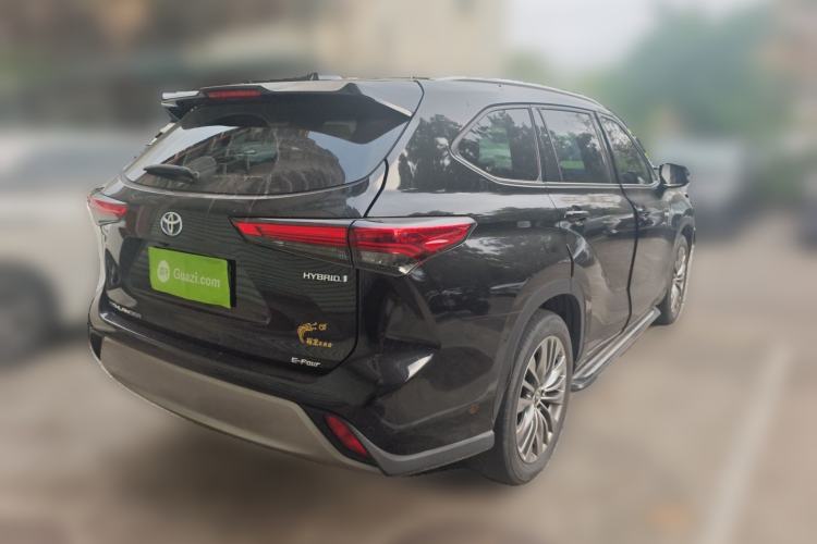 Used Toyota Highlander 2022 Dual-Engine 2.5L Four-Wheel Drive Prestige Version 7 Seats Rear Right 45 Deg