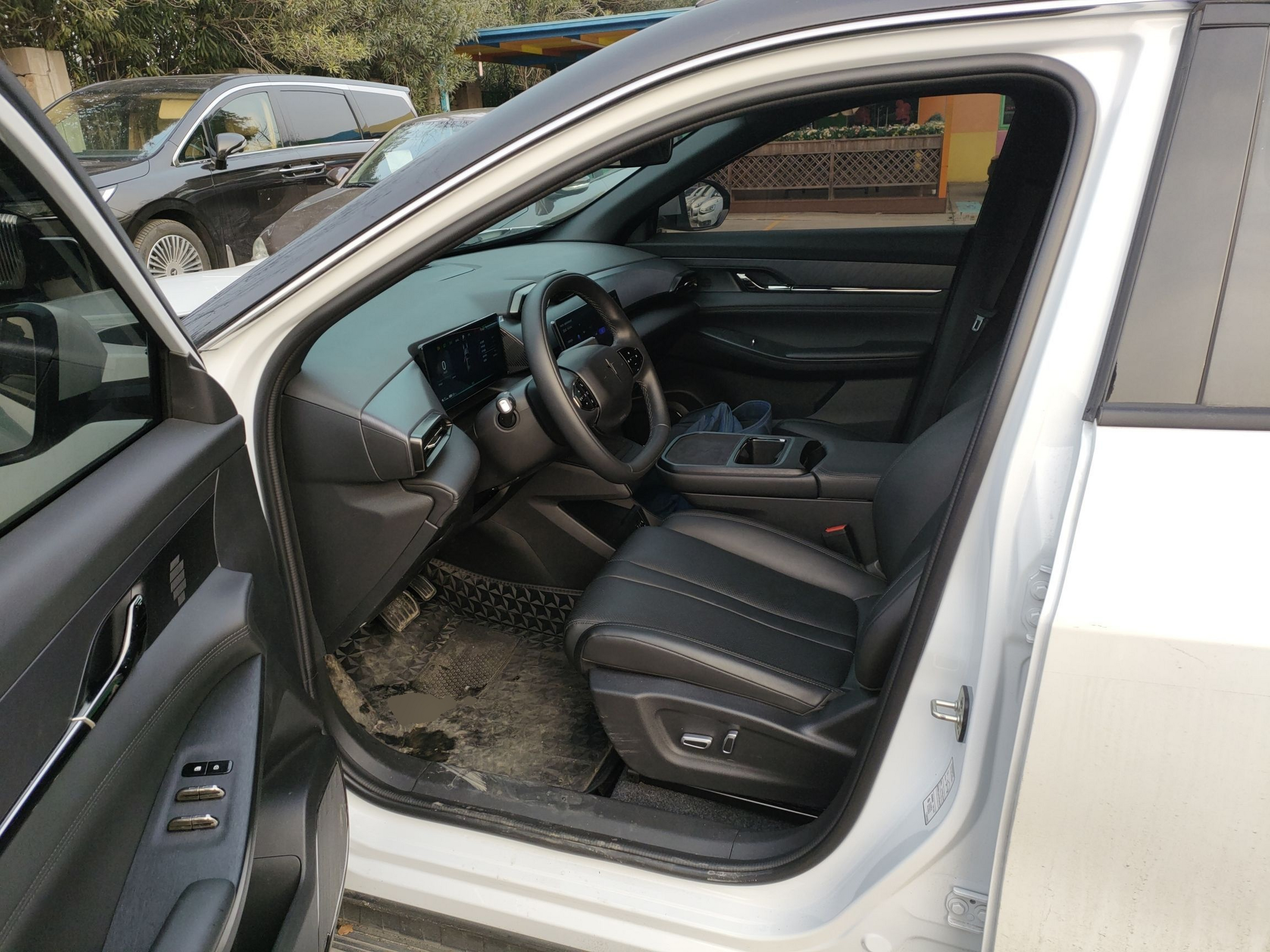 Avant de la voiture