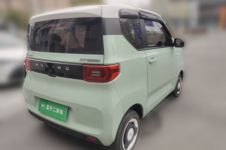 Used Wuling Hongguang MINIEV 2021 Macaron Premium Model – Lithium Iron Phosphate Rear Right 45 Deg