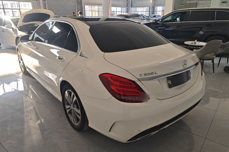 Used Mercedes-Benz C-Class 2017 C 200 L Sport Edition Rear Left 45 Deg