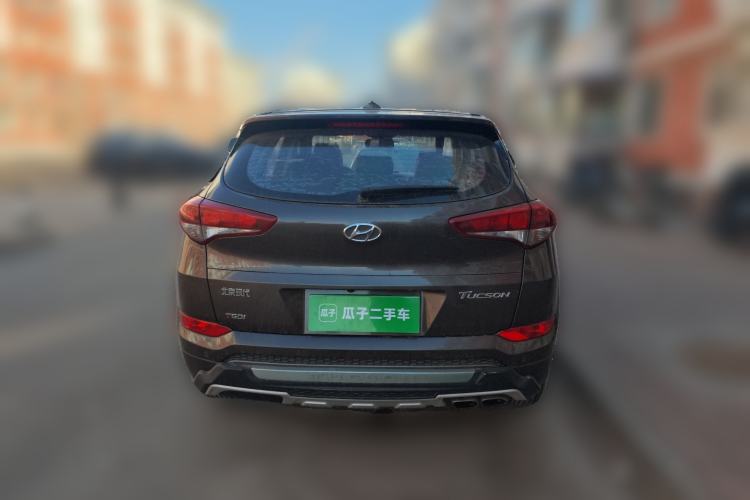 Used Hyundai Tucson 2015 1.6T Dual-Clutch Two-Wheel-Drive Smart Model Rear