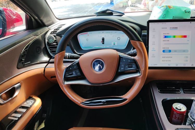 Used BYD Han 2022 DM-i 121KM Luxury Model Steering Wheel