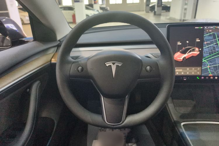 Used Tesla Model 3 2021 Standard Range Rear-Drive Upgraded Version Steering Wheel