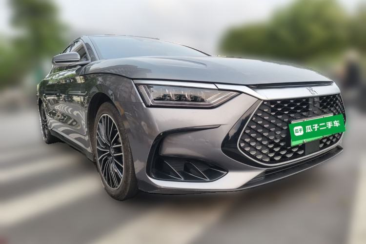 Used BYD Han 2023 DM-i Champion Edition 121KM Prestige Model Front Right 45 Deg