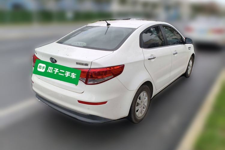Used Kia K2 2015 Sedan 1.4L MT GLS Rear Right 45 Deg