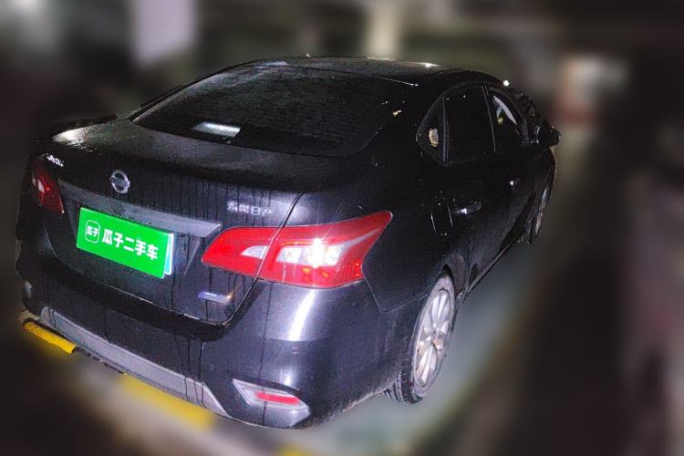 Used Nissan Sylphy 2019 1.6XV CVT Smart Connect Luxury Edition China VI Standard Rear Right 45 Deg