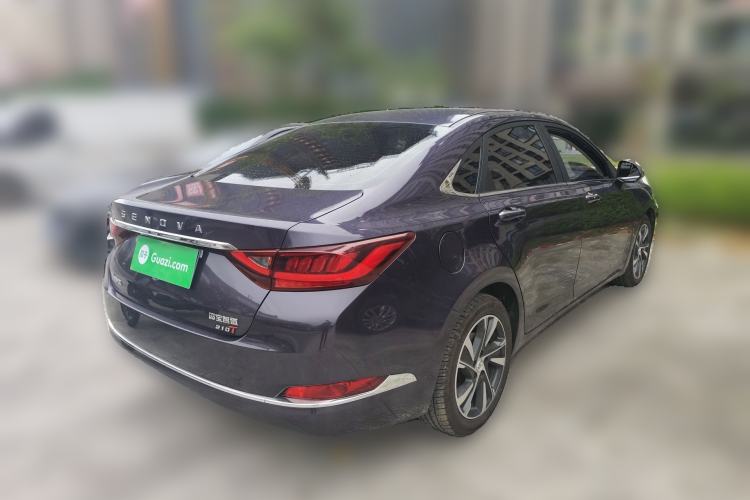 Used BAIC Beijing U7 2019 1.5T CVT New Smart Version China V Rear Right 45 Deg