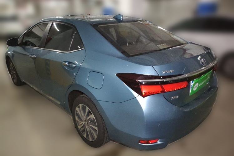 Used Toyota Corolla 2018 Dual-Engine 1.8L E-CVT Smart Edition Rear Left 45 Deg