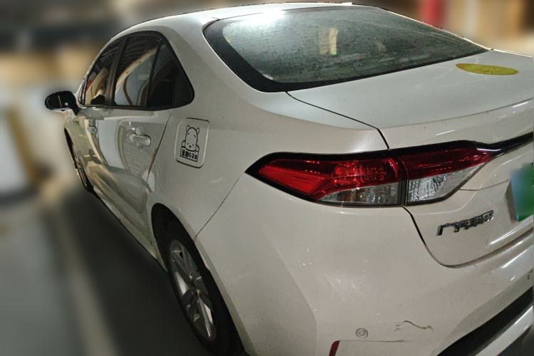 Used Toyota Levin 2019 185T CVT Luxury Edition China VI Standard Rear Left 45 Deg