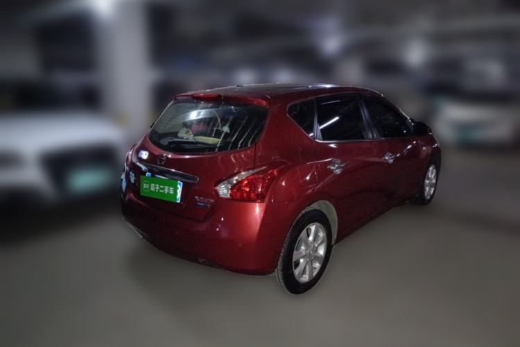 Used Nissan Tiida 2014 1.6L CVT Smart Model Rear Right 45 Deg