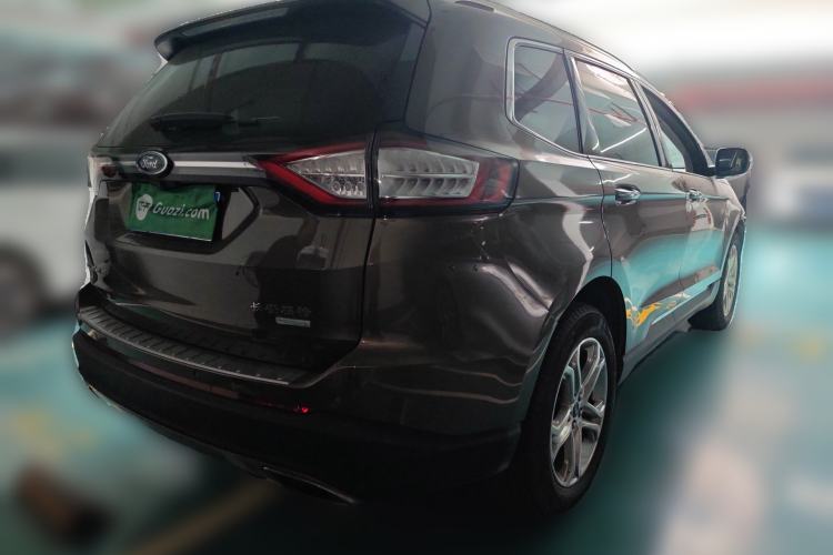 Used Ford Edge 2016 EcoBoost 245 Two-Wheel-Drive Titanium 7-Seater Rear Right 45 Deg