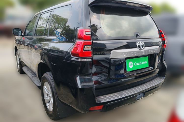 Used Toyota Prado 2022 2.7L Gasoline TX Trim Aluminum Wheels Low-Roof Configuration Base Version – Middle East Rear Left 45 Deg