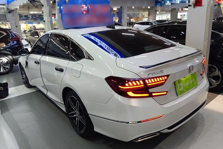 Used Honda Accord 2022 260TURBO Phantom Night · Prestige Edition Rear Left 45 Deg