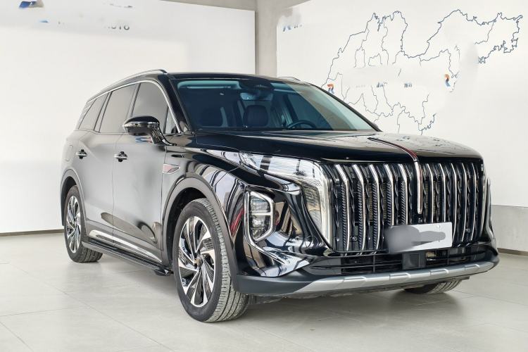 Used Hongqi HS7 PHEV 2024 2.0T PHEV Four-Wheel Drive Flagship Edition 7 Seats