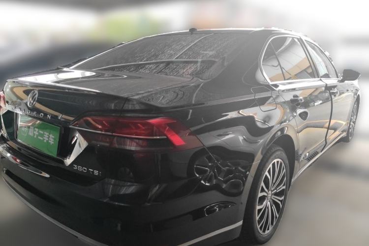 Used Volkswagen Phideon 2018 Revised Version 380TSI Two-Wheel Drive Business Edition Rear Right 45 Deg