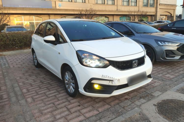 Used Honda Fit 2021 1.5L CVT Trend Edition Front Right 45 Deg