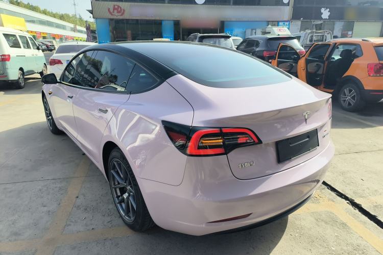 Used Tesla Model 3 2022 Rear-Wheel-Drive Version Rear Left 45 Deg