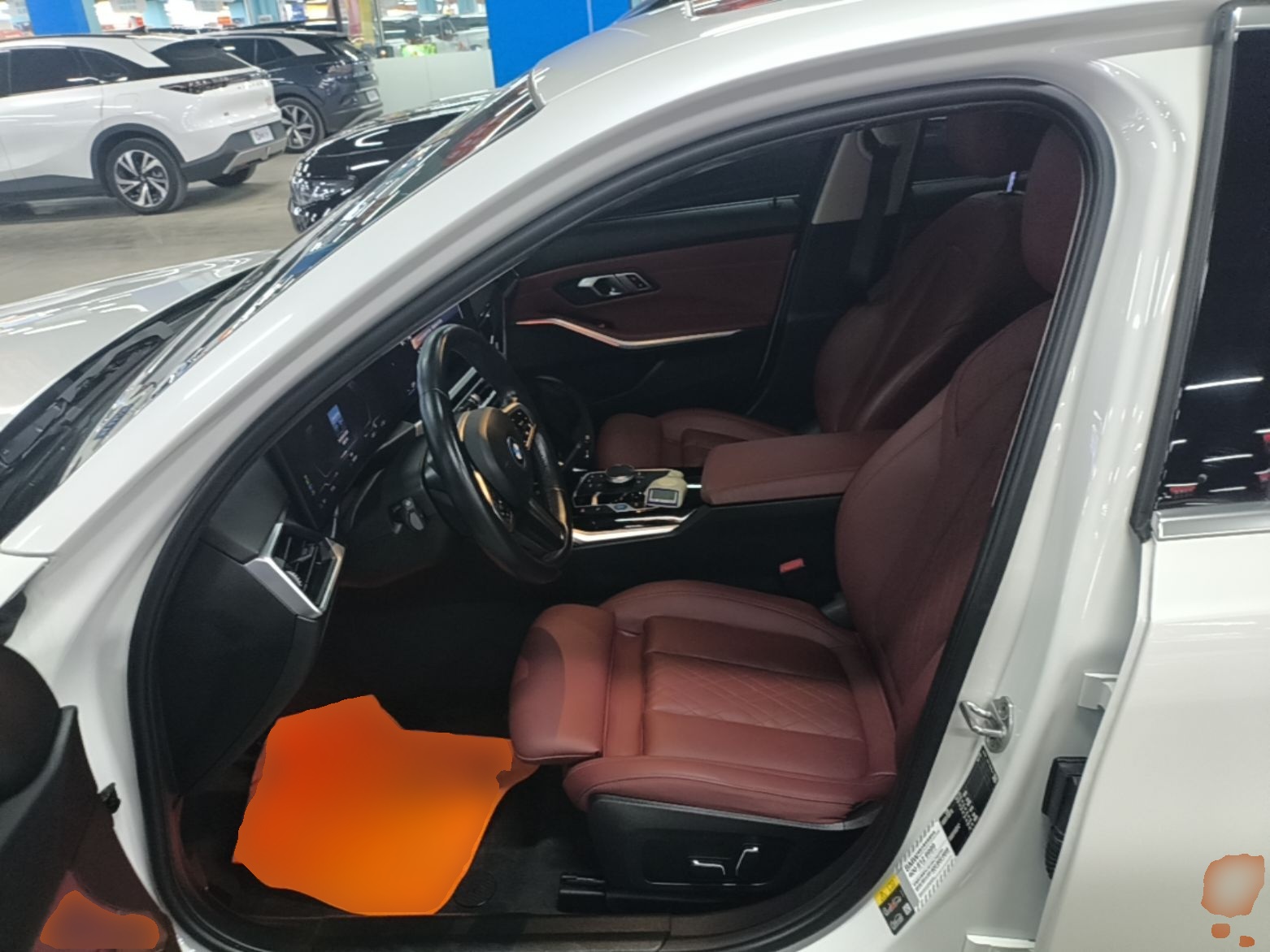 Avant de la voiture