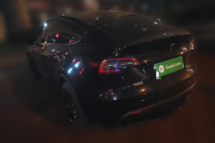 Used Tesla Model Y 2022 Revised Version Long-Range All-Wheel Drive Rear Left 45 Deg