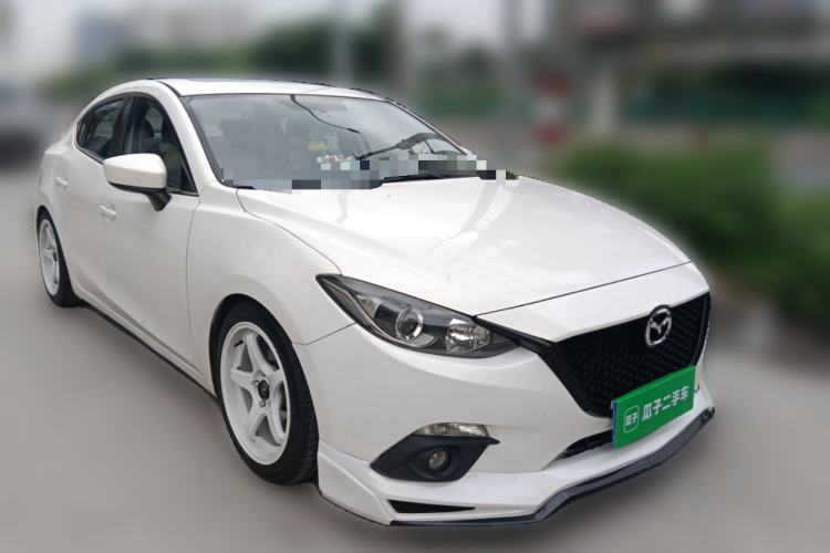 Used Mazda 3 Axela 2014 Sedan 1.5L Automatic Luxury Model Front Right 45 Deg