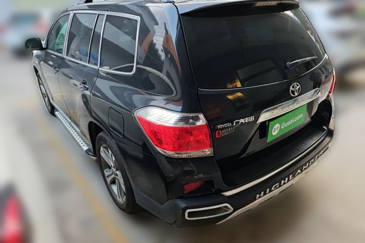 Used Toyota Highlander 2013 2.7L Two-Wheel Drive 7-Seater Zijin Edition Rear Left 45 Deg