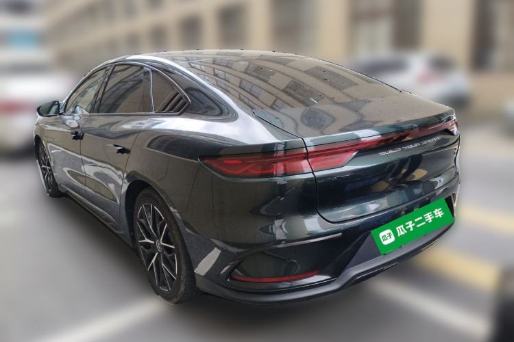 Used BYD Han 2022 EV 610 km All-Wheel-Drive Qianshan Cui Limited Edition Rear Left 45 Deg