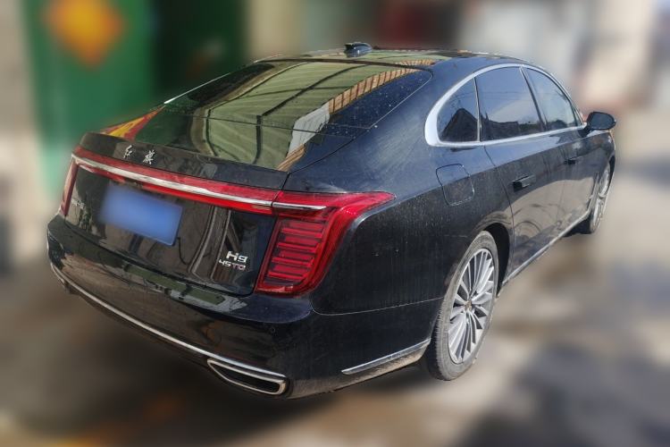 Used Hongqi H9 2020 2.0T Smart Connect Flagship Edition Rear Right 45 Deg