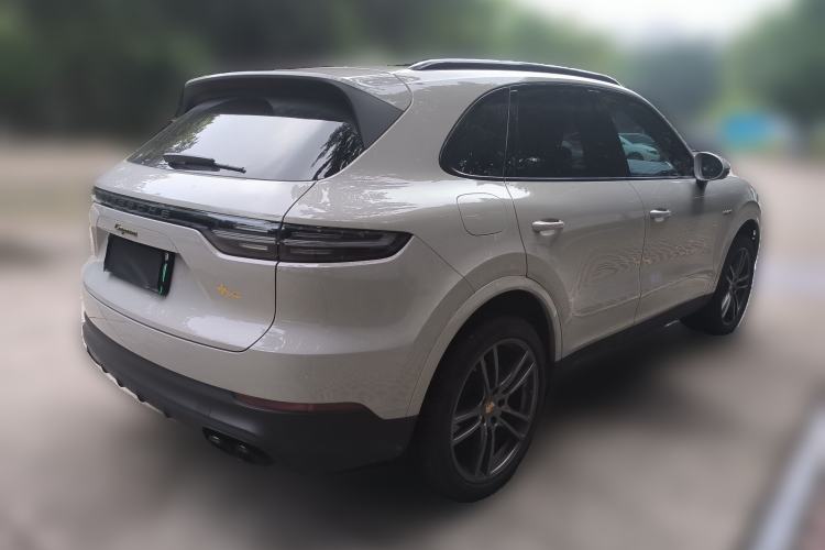 Used Porsche Cayenne E-Hybrid 2023 Cayenne E-Hybrid 2.0T Platinum Edition Rear Right 45 Deg