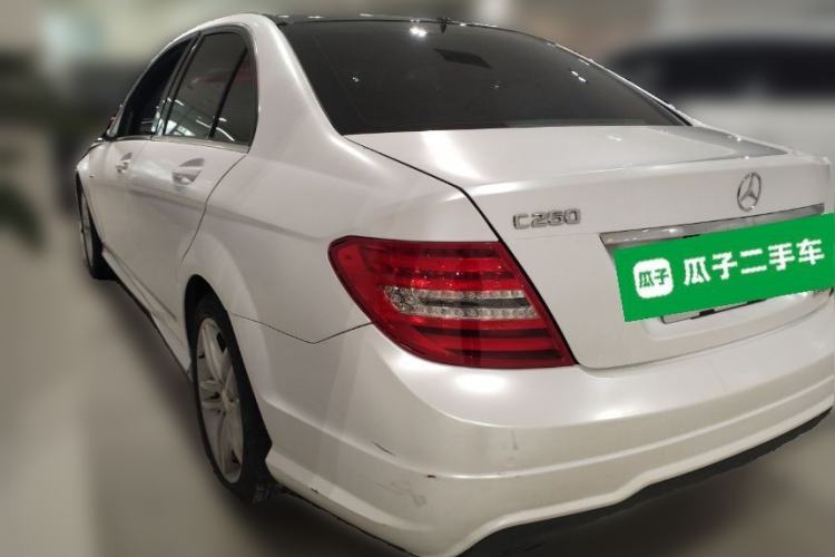 Used Mercedes-Benz C-Class 2013 C 260 CGI Elegant Model Rear Left 45 Deg