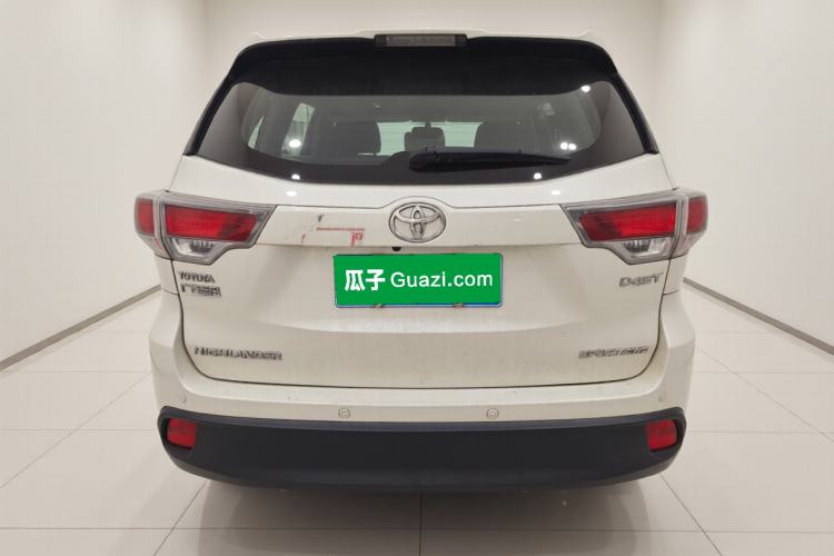 Used Toyota Highlander 2017 2.0T Four-Wheel Drive Luxury Edition 7 Seats Exterior 4