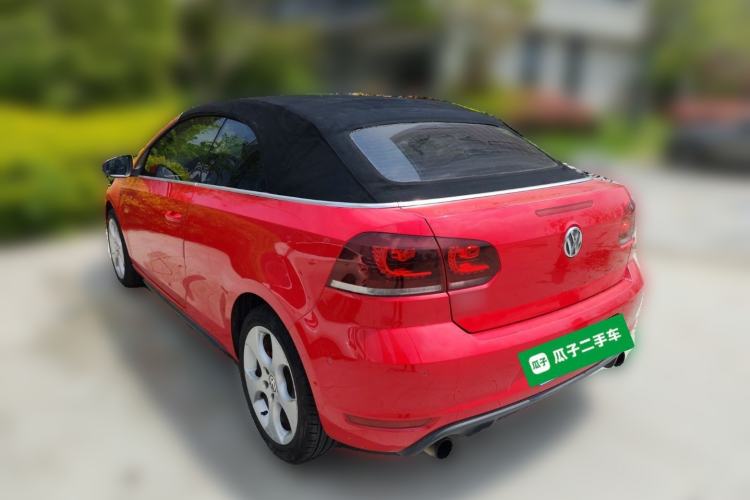 Used Volkswagen Golf 2013 2.0 TSI GTI Convertible Rear Left 45 Deg