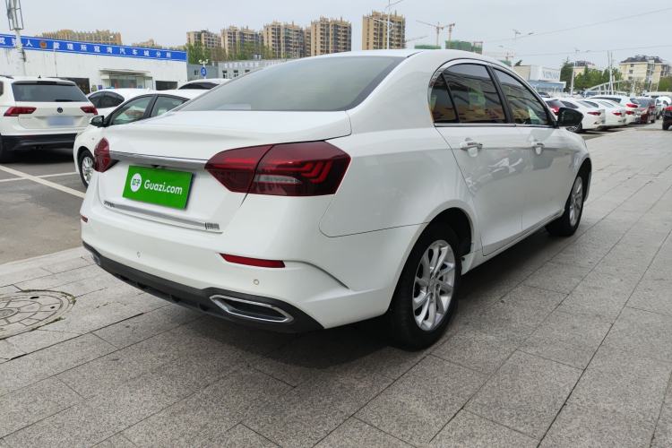 Used Geely Auto Emgrand 2021 UP 1.5L CVT Luxury Model Rear Right 45 Deg